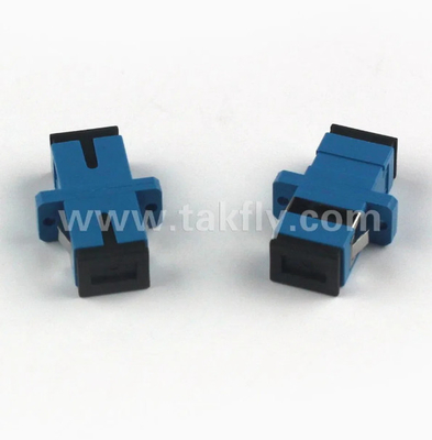 RoHS uyumlu FTTH SC Simplex Duplex Fiber Optic Adaptör Çalışma sıcaklığı -40- 85C Geri dönüş kaybı ≥45dB