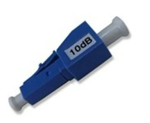LC UPC/APC 3, 5, 10, 15, 20dB Metal gövdeli Erkek-Kadın Fiber Optik Attenuator