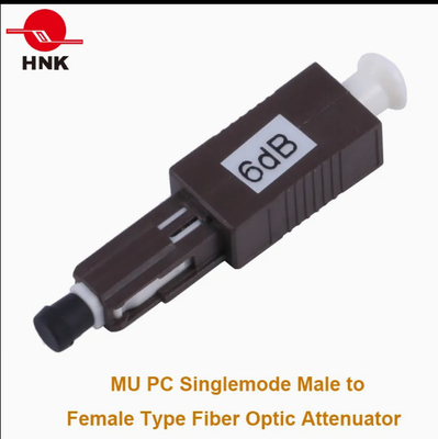 1310/1550nm Mu/PC Fiber Optic Attenuator -30dB Erkeğe Kadına Geniş sıcaklık aralığı