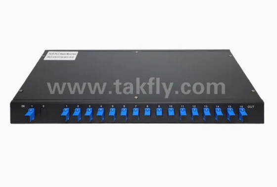 Gpon Epon 32 Port Rack Mount Fiber Optical Splitter Sc/APC Bağlantısı Yüksek güvenilirlik ve istikrar