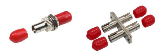 Fiber Optics Connector Model ST Adaptör Kesintisiz Bağlantı için Su geçirmez