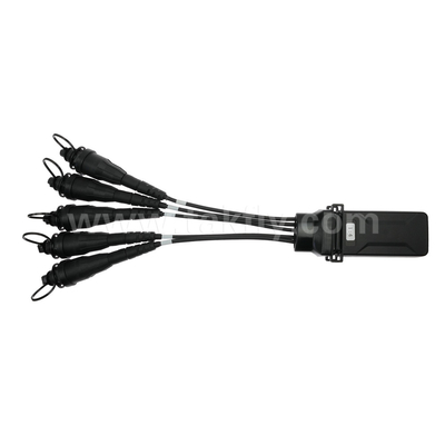 Su geçirmez 1X4 Mini Supertap Terminal Kapatma Tipi Supertap Kadın Optitap Uyumlu Bağlayıcıları ile Fiber Optic PLC Splitter