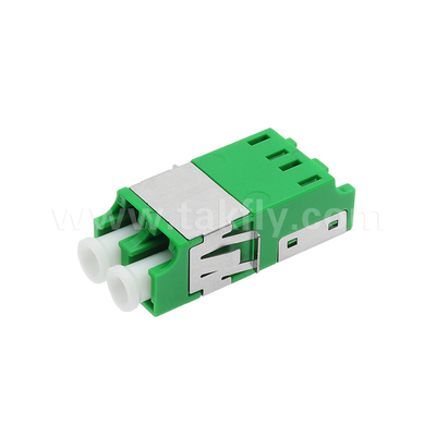 LC Duplex toz geçirmez adaptör V2 HD yeşil bezsiz
