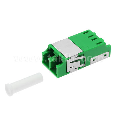 LC Duplex Fiber Optic Adaptör toz geçirmez düşük ekleme kaybı ile su geçirmez
