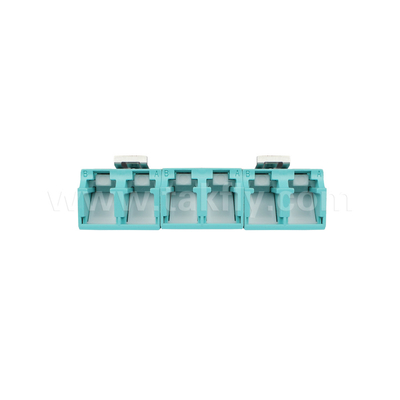 Hızlı ve Doğru Fiber Optik Bağlantılar için APC Parlatma 6 Portlu LC Quad Toz Geçirmez Adaptör V2