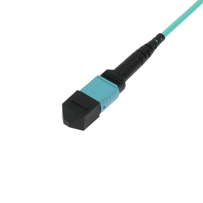 Özelleştirilmiş Kırılma Uzunluğu MPO MTP Çoklu Mod Fiber Modu ≤ 0.2dB Dayanıklılık