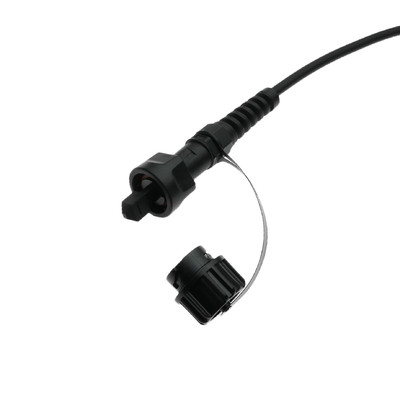 ODVA PC/APC Polonya Tipi MPO MTP Bant Genişliği Telekomünikasyon Ağları için Fiber Optic Trunk Kablosu