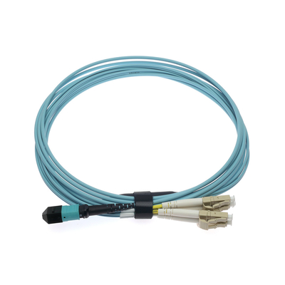 MPO MTP Fiber Optic Kablo 50/125um PC APC Düşük Kayıp ≤0.2dB