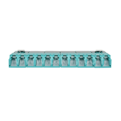 Yüksek yoğunluklu LC Fiber Optic Adaptörü 6/8/12 yollar APC UPC Tek/Çok Mod