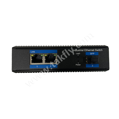 Endüstriyel POE Ethernet Anahtarı 2 Port Gigabit SFP Yuvası ile
