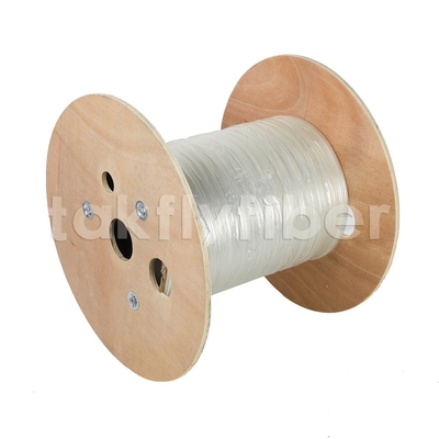 Düz Kendinden Yapışkanlı FTTH Fiber Optik Drop Kablo G657A2 2.0X3.0mm