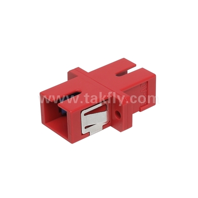 SC Simplex Fiber Optic Adapter Multimode APC UPC Düşük Kayıp