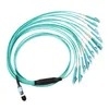 40G QSFP Veri Merkezleri için 24 Çekirdekli MPO-LC OM4 Breakout Kablo