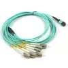 OM3 SC Fiber Optic Pigtail Multimode Duplex PVC Kabuk