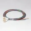 OM3 SC Fiber Optic Pigtail Multimode Duplex PVC Kabuk