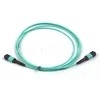 MPO MTP Fiber Patch Cord 8/24 çekirdekleri OM3 Jumper