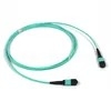 MTP MPO Yama Kablosu 12 24 Fiber OM3 OM4 Çoklu Mod Tekli Mod
