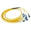 MTP MPO Yama Kablosu 12 24 Fiber OM3 OM4 Çoklu Mod Tekli Mod