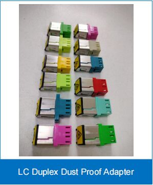 LC Duplex toz geçirmez adaptör SM/MM 0.2dB Yüksek Performans