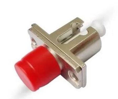 FC-LC Tek çekirdekli metal flensler Adaptör Tek Mod, multimod Flange Telkom için Fiber Optic Adaptör