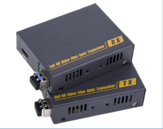 Video Duvar Denetleyicisi için 4K HDMI 1.4 KVM Çift Yönlü Fiber Optik Video Genişletici 225MHz