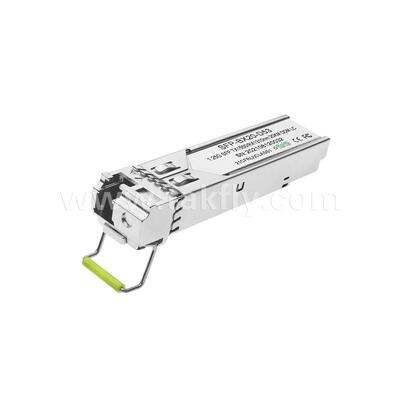 SFP 1.25gbps 20km LC Reach Tx1310nm/Rx1550nm Veri Merkezi FTTX için İki Yönlü Optik Alıcı