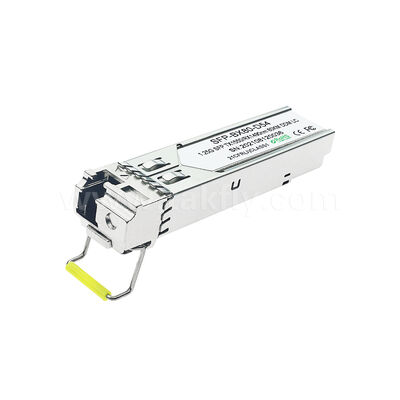 SFP 1,25gbps 80km LC Reach Tx1490nm/Rx1550nm Veri Merkezi FTTX için Çift Yönlü Optik Alıcı-Verici