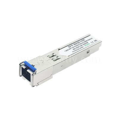 SFP Optik Alıcı Modülü 1.25Gbps 20KM SC Veri Merkezi FTTH FTTX için İki Yönlü