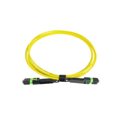 Elite Low IL MPO MTP Fiber Connector with Pull Tab Fiber Optical Breakout Cable Fiber Optic Patchcord/Optik Fiber Patch Cable/Optik Fiber Trunk Cable/Optik Fiber Fanout Cable for High Density (Yüksek yoğunluklu optik fiber patch kablosu)