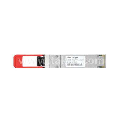Veri Merkezi FTTH FTTX için QSFP+ 40Gbps CWDM 40KM Optik Alıcı Modülü