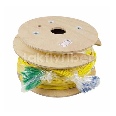 48 Çekirdekli Yüksek Yoğunluklu Fiber Optik Breakout Kablosu, LSZH Kılıflı Çoklu Fiber Kablo Grupları