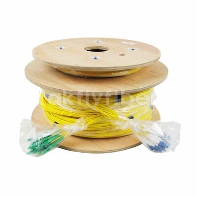 CPR B2ca Cca Dca Anma 48 Çekirdek Fiber Optik Koparma Kablosu Fanout Patchcord