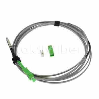 FTTH FTTX Çekici Kurşun SC/APC LSZH Ceket ve G657A2 Fiber ile Fiber Optic Patchcord