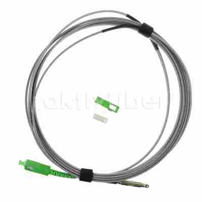 FTTH FTTX Çekici Kurşun SC/APC LSZH Ceket ve G657A2 Fiber ile Fiber Optic Patchcord