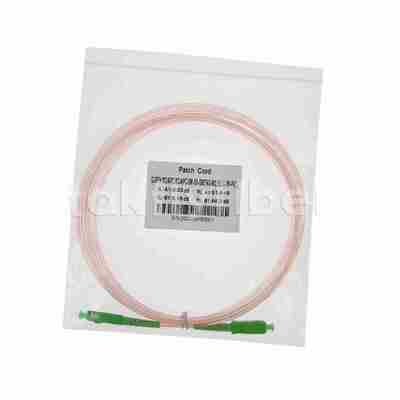 SCAPC to SCAPC Newly Developed Invisible Self-Adhesive Fiber Optic Patchcord for FTTH FTTR Application