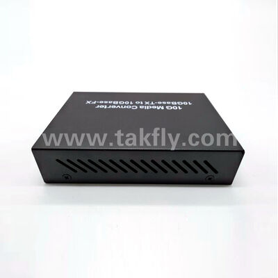 FTTH Veri Merkezi Telekom için Media Converter 10g SFP + & RJ45 Port Fiber Optic