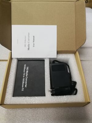 FTTH Veri Merkezi Telekom için Media Converter 10g SFP + & RJ45 Port Fiber Optic