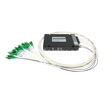 Veri Merkezi FTTX için CWDM 8+1 Kanal MUX ve DEMUX ABS Modülü Fiber Optik