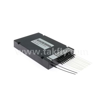 Veri Merkezi FTTX için CWDM 8+1 Kanal MUX ve DEMUX ABS Modülü Fiber Optik