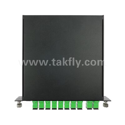 Fiber Optic CWDM 8+1Channel MUX+DEMUX LGX Module for Data Center FTTX