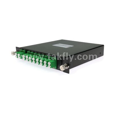 Veri Merkezi Telekom 5G için Fiber Optic DWDM 8+1Kanal MUX+DEMUX LGX Modülü