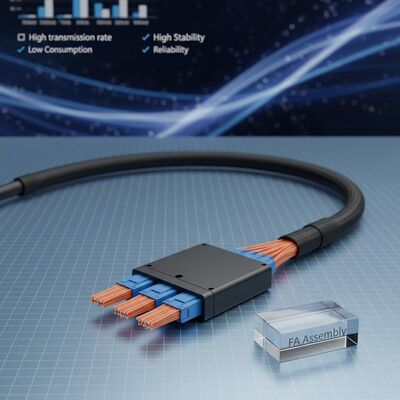 3x12F MTP - Yüksek iletim hızı düşük tüketim ve yüksek istikrar ve güvenilirlik ile 36CH Fiber Array FA Montajı
