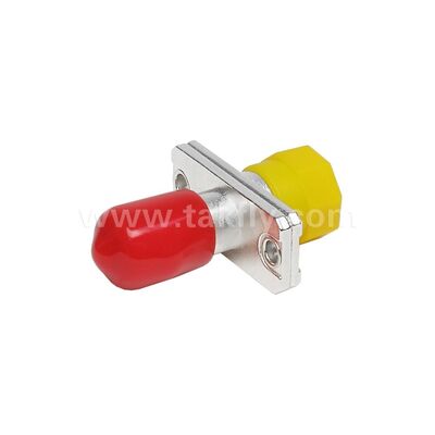 FC-ST Kuplayıcı Simplex Metal Hibrit Adaptör Diş/Diş Veri Merkezi Telekom FTTX için Fiber Optik