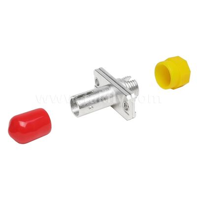 FC-ST Kuplayıcı Simplex Metal Hibrit Adaptör Diş/Diş Veri Merkezi Telekom FTTX için Fiber Optik