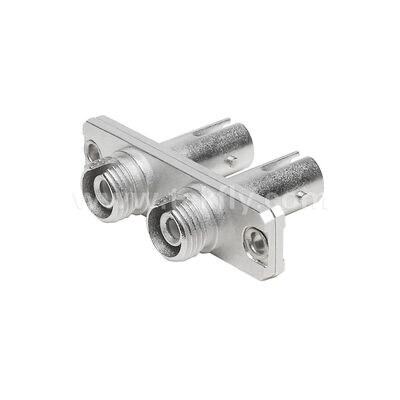 FC-ST Coupler Duplex Metal Hybrid Adaptör Kadın/Kadın Veri Merkezi Telekom FTTX için Fiber Optic