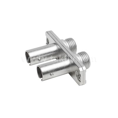 FC-ST Coupler Duplex Metal Hybrid Adaptör Kadın/Kadın Veri Merkezi Telekom FTTX için Fiber Optic