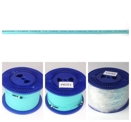 Mekan kısıtlı veri merkezi dağıtımları için fabrika sonlandırılmış çok çekirdekli MPO / MTP yama kablosu