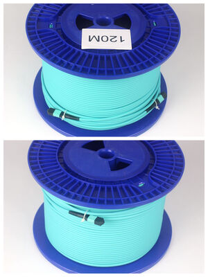 Mekan kısıtlı veri merkezi dağıtımları için fabrika sonlandırılmış çok çekirdekli MPO / MTP yama kablosu