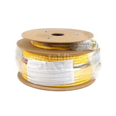 Telekom Veri Merkezi için önceden sonlandırılmış Patchcord 36Cores SC-SC Fiber Optic Breakout Drop Kablo