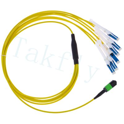 MPO'dan CS'ye Breakout Patch Kablosu 400G / 800G Veri Merkezi Bağlantıları için Yüksek Nitelikli Çözüm